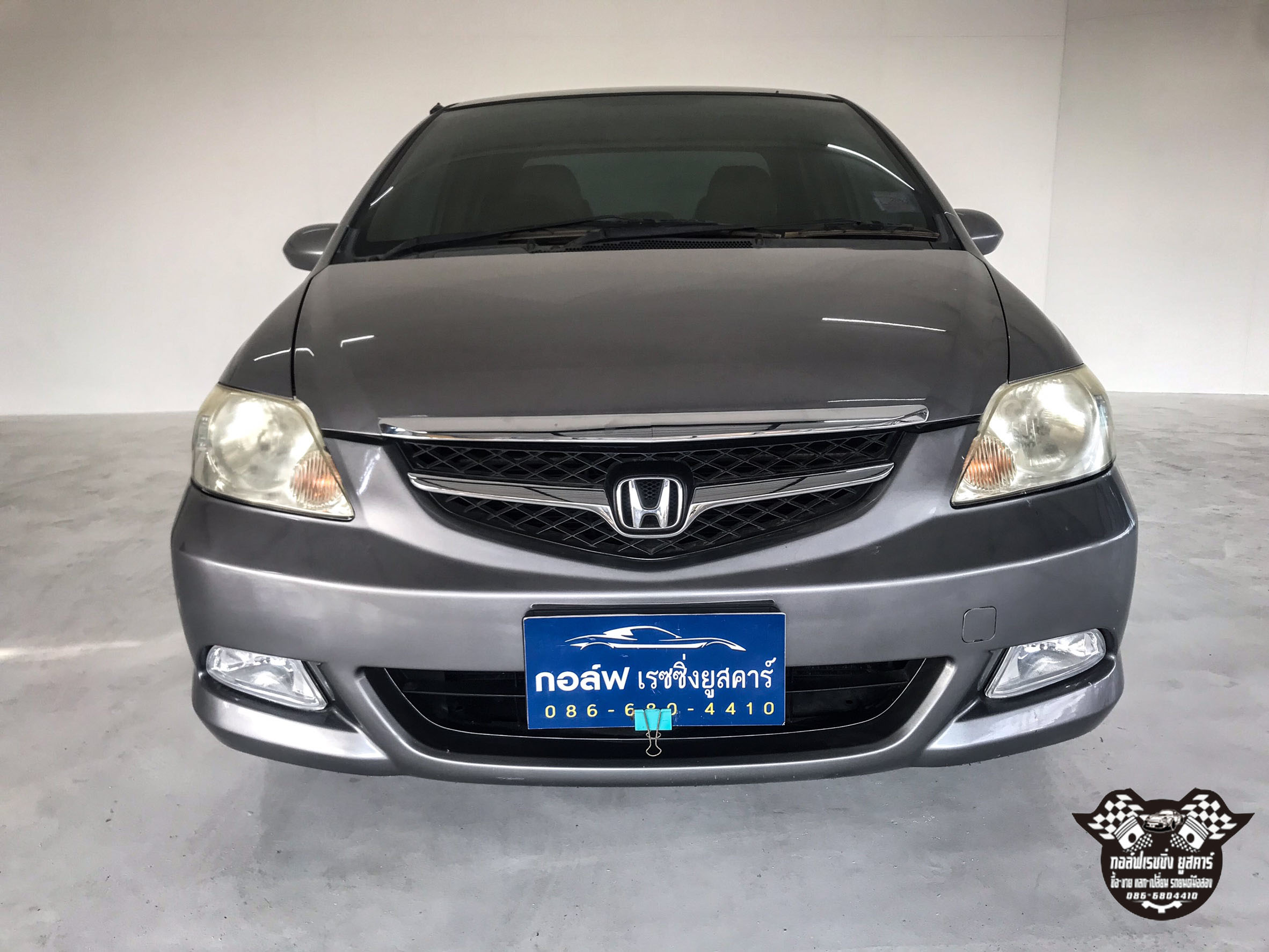 Honda City ปี 2008 สีเทา