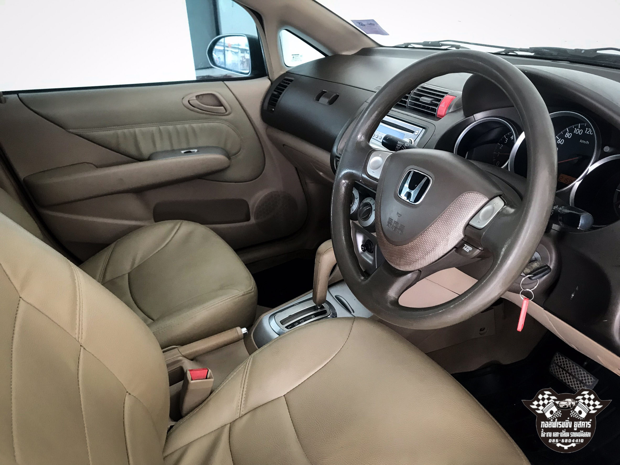 Honda City ปี 2008 สีเทา (รูปที่ 7)