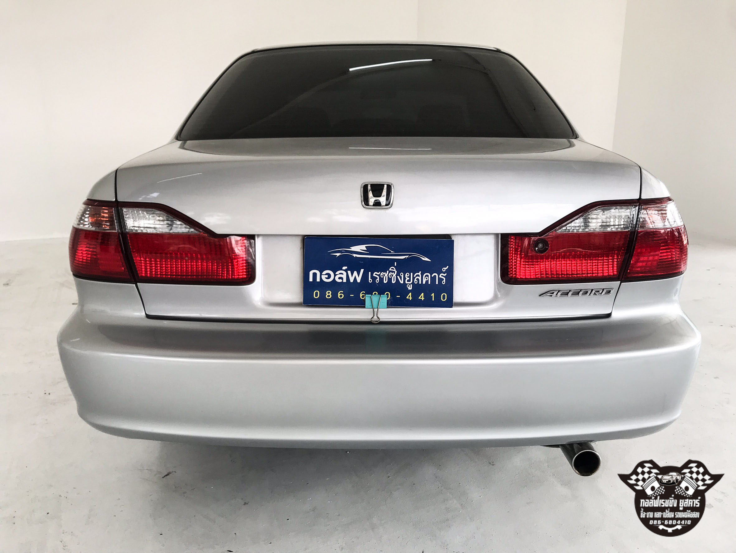 Honda Accord Gen 6 (งูเห่า) ปี 2001 สีเงิน (รูปที่ 2)