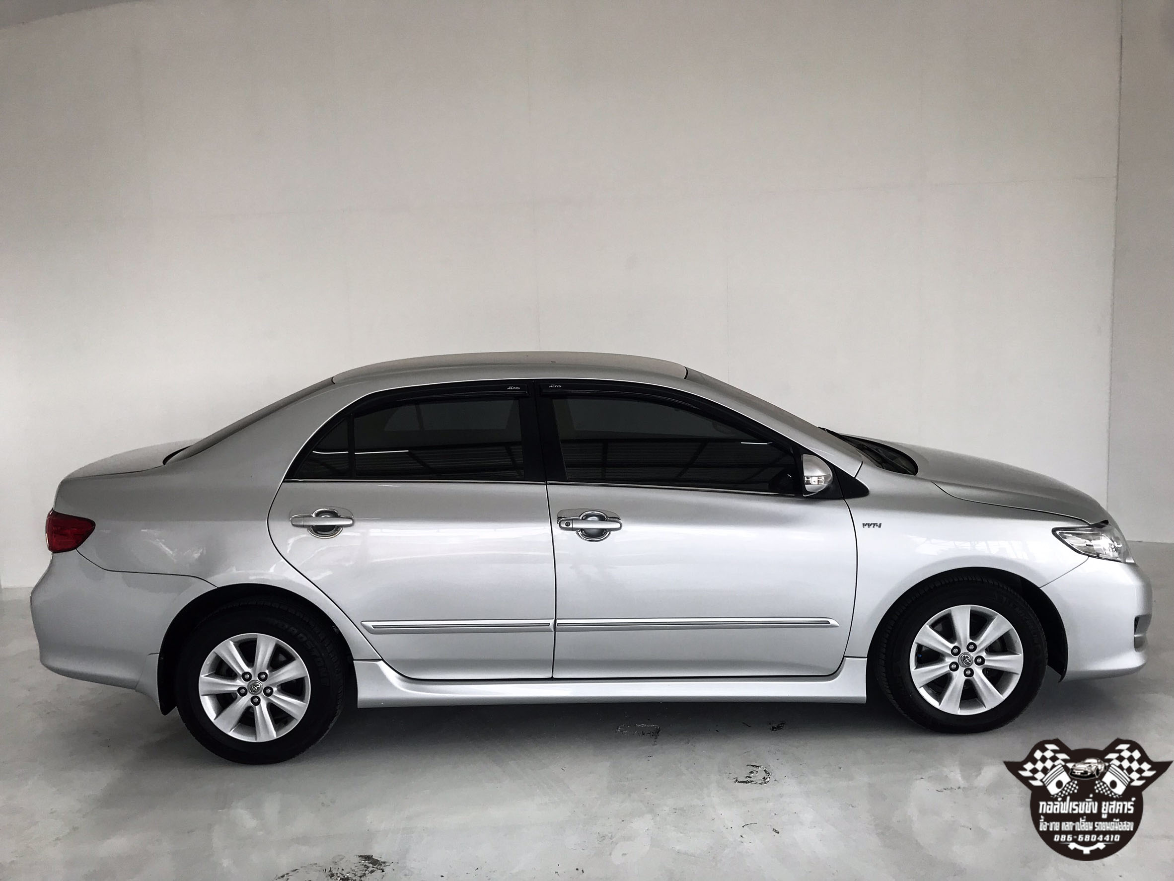 Toyota Corolla Altis ปี 2008 สีเงิน