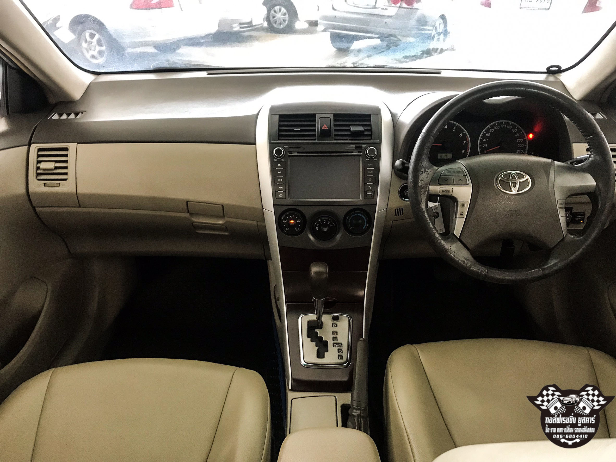 Toyota Corolla Altis ปี 2008 สีเงิน (รูปที่ 6)