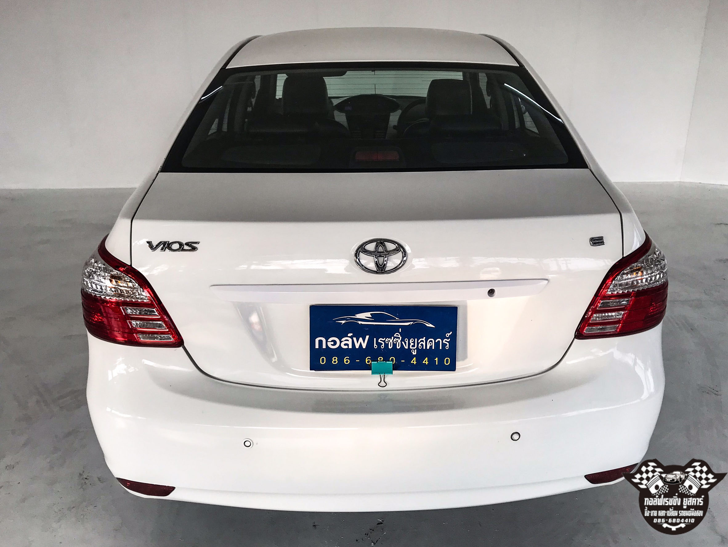 Toyota Vios ปี 2011 สีขาว (รูปที่ 2)