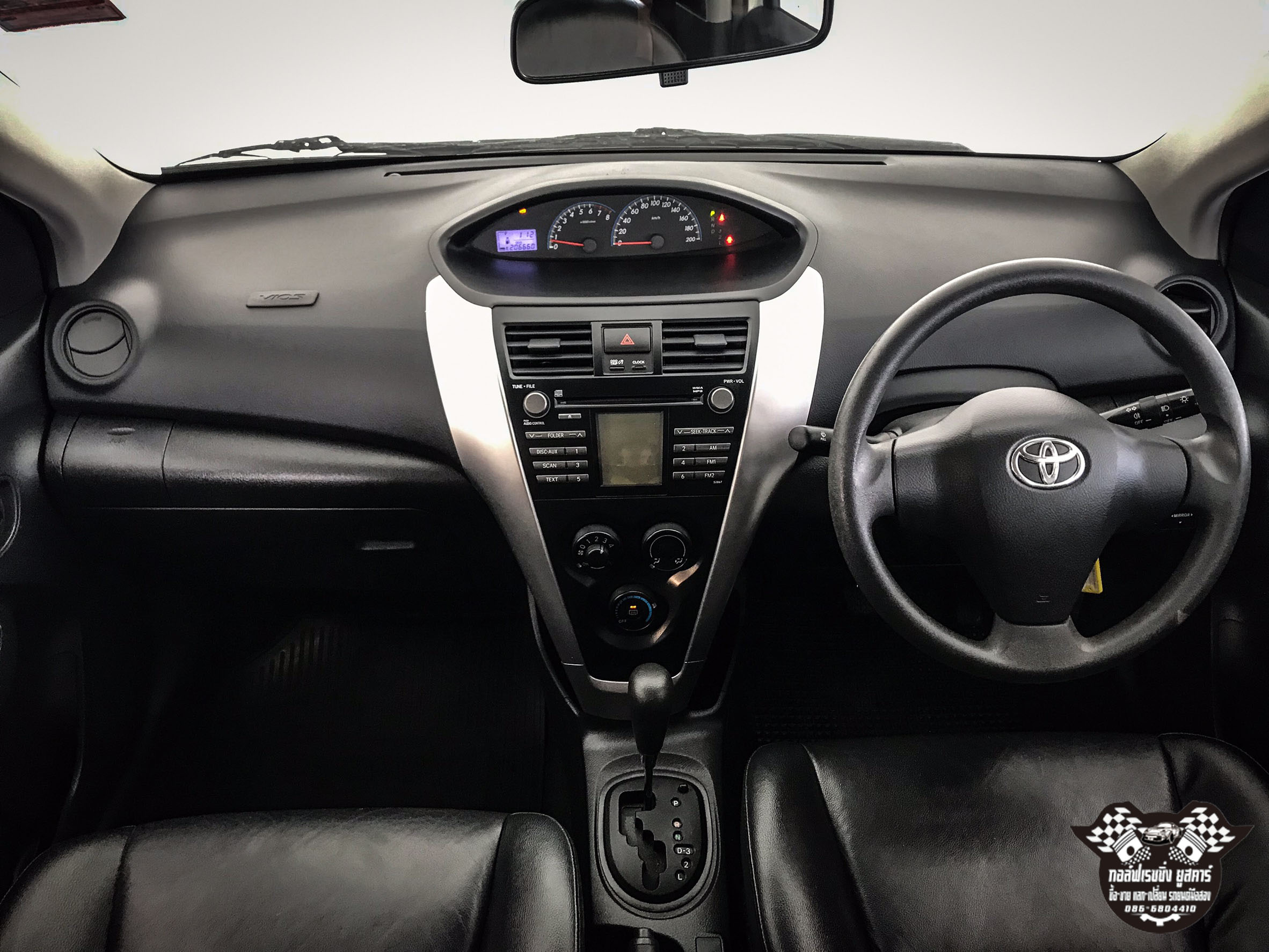 Toyota Vios ปี 2011 สีขาว (รูปที่ 7)
