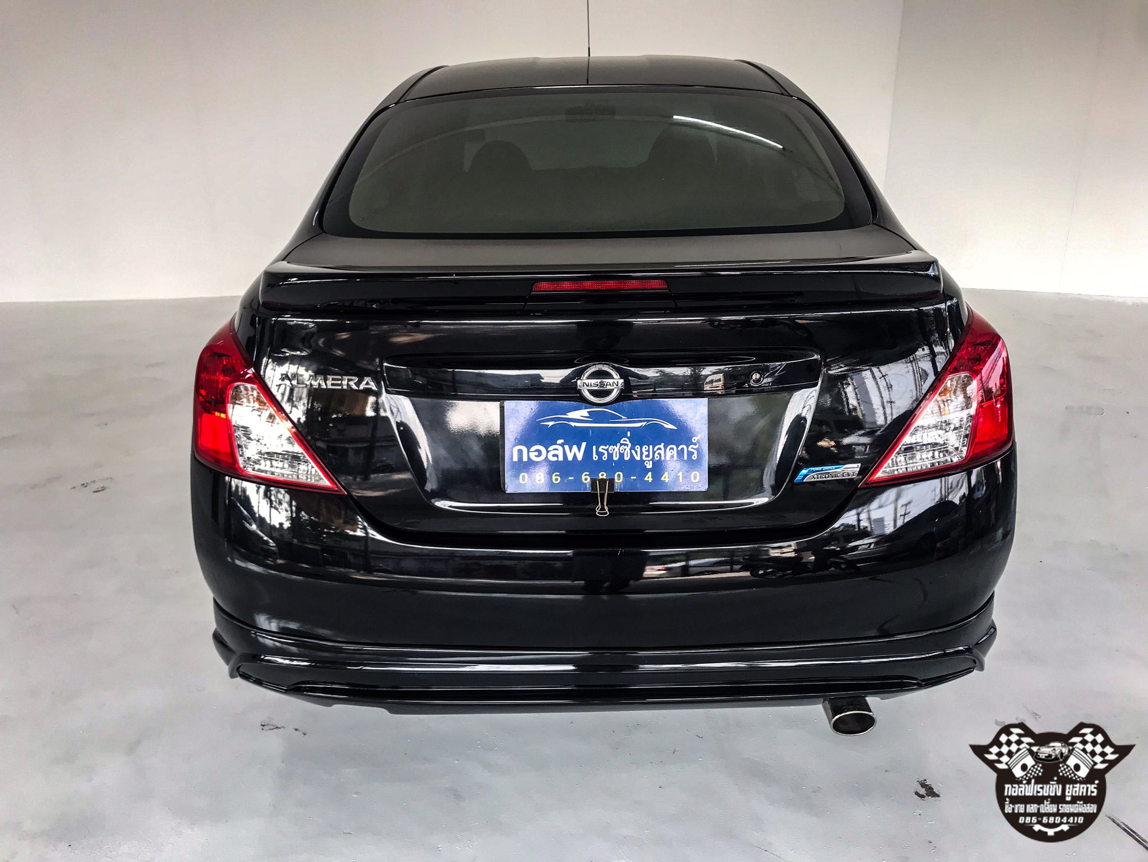 Nissan Almera ปี 2012 สีดำ (รูปที่ 4)