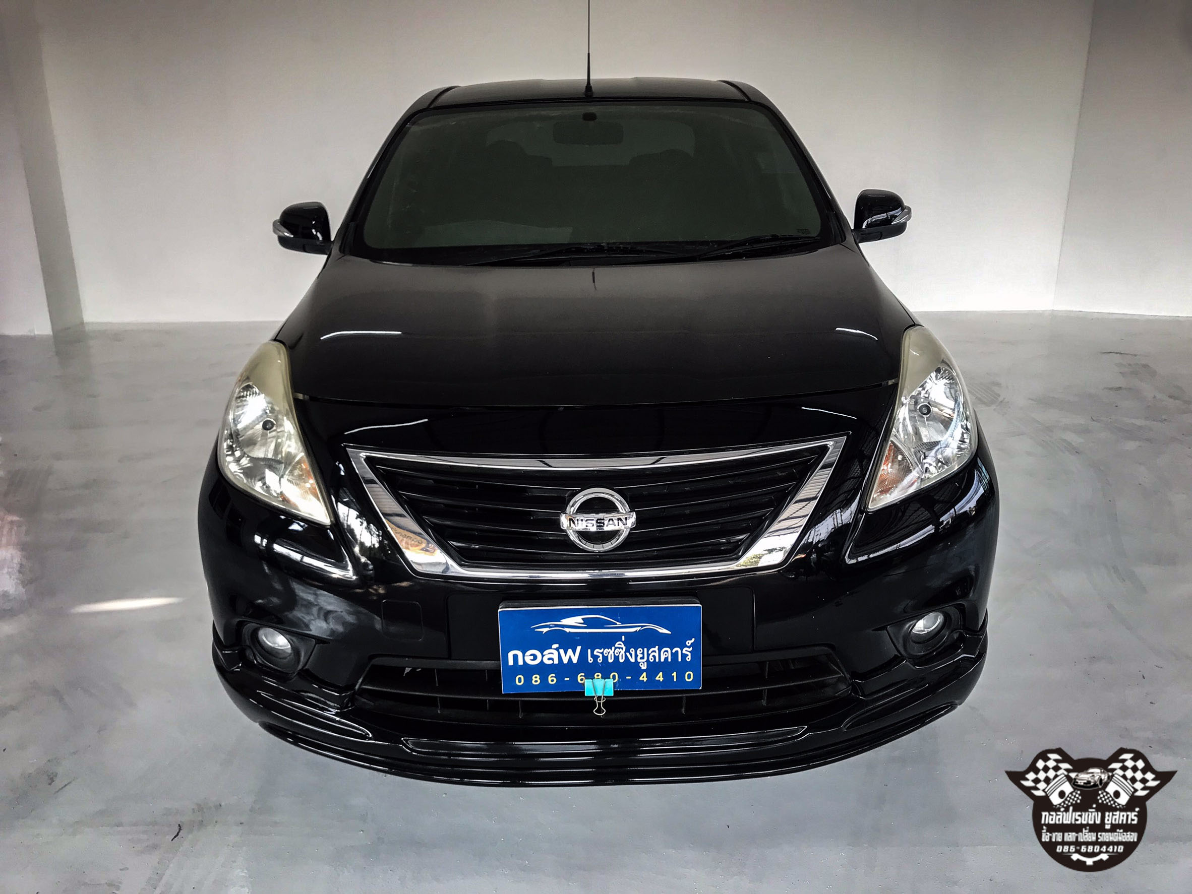 Nissan Almera ปี 2012 สีดำ (รูปที่ 2)