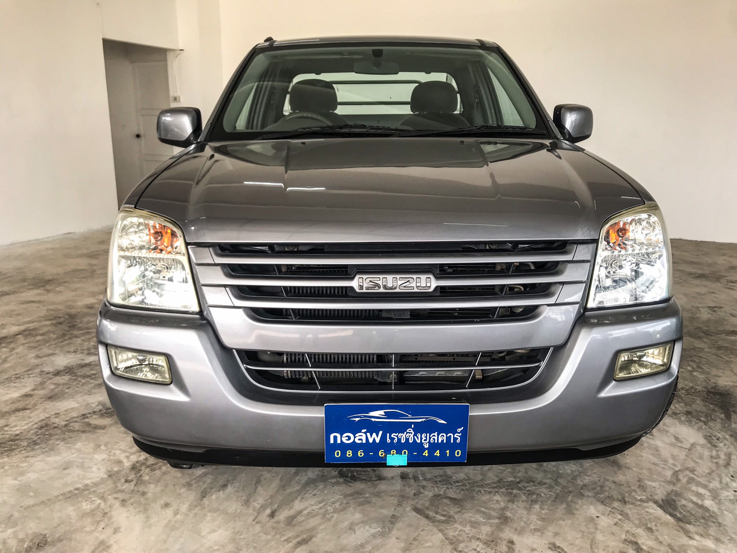 Isuzu D-Max Space Cab ปี 2006 สีเทา (รูปที่ 2)