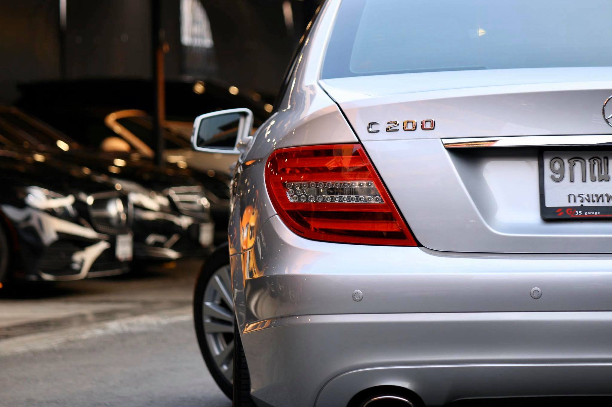 Mercedes-Benz C-Class W204 C200 ปี 2012 สีเงิน (รูปที่ 8)
