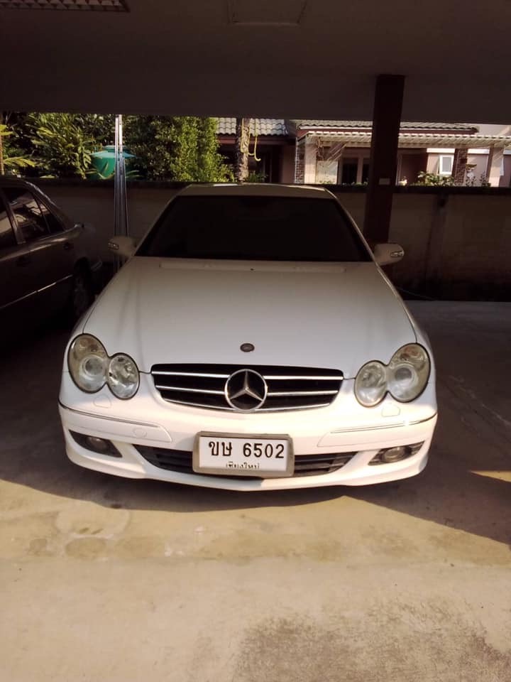 Mercedes-Benz CLK-Class W209 CLK200 ปี 2011 สีเงิน (รูปที่ 2)