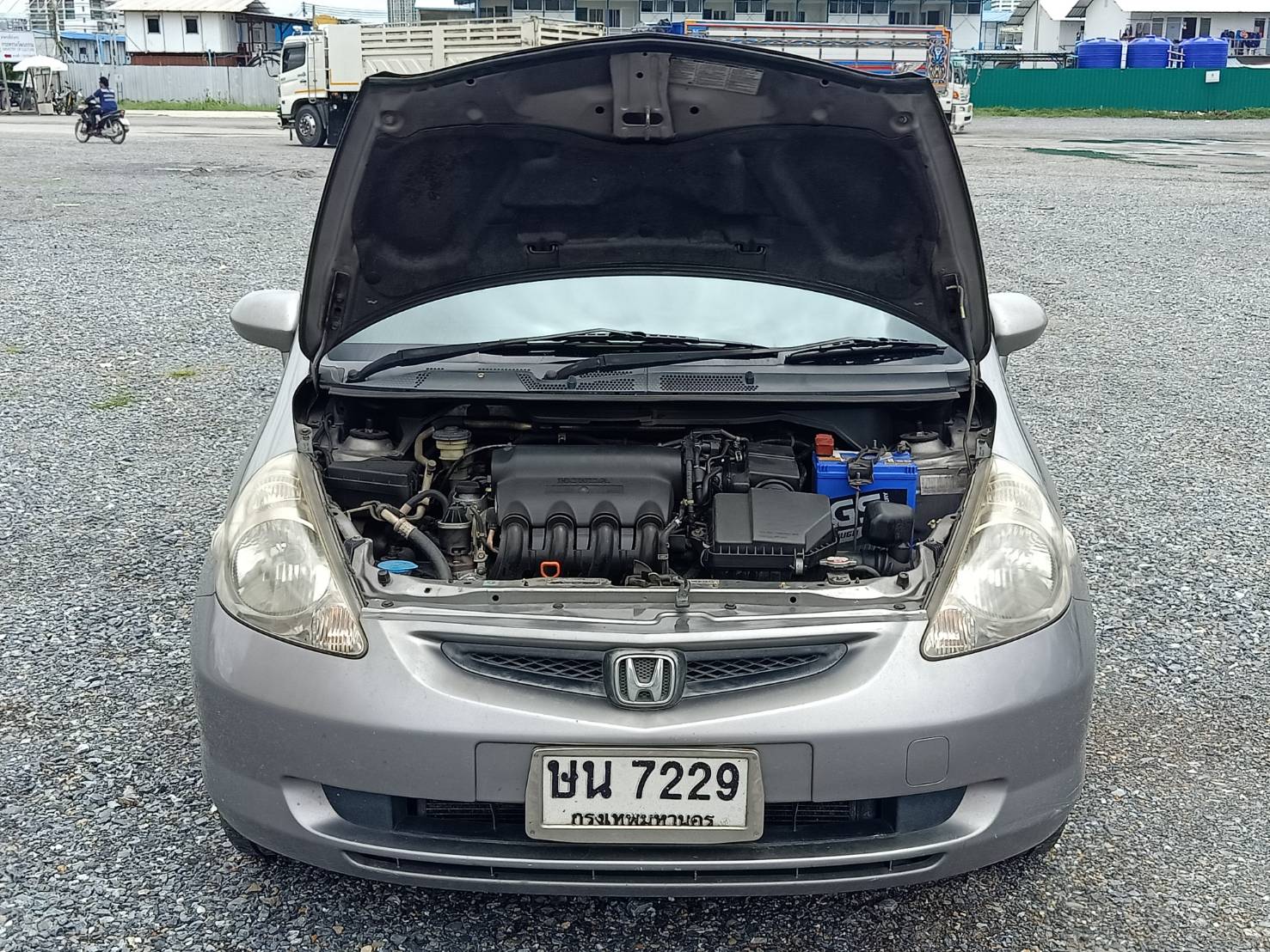 Honda Jazz GD ปี 2004 สีเทา (รูปที่ 9)