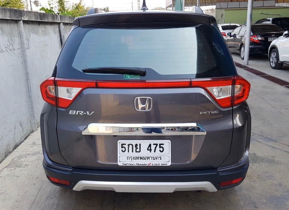 Honda BR-V ปี 2016 สีเทา (รูปที่ 4)