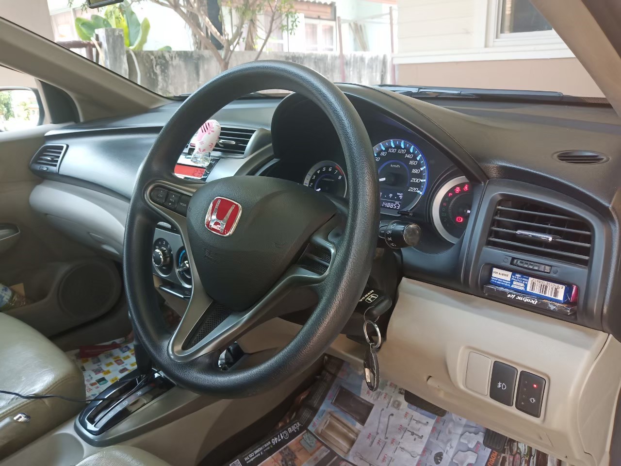 Honda City ปี 2013 สีเงิน (รูปที่ 5)