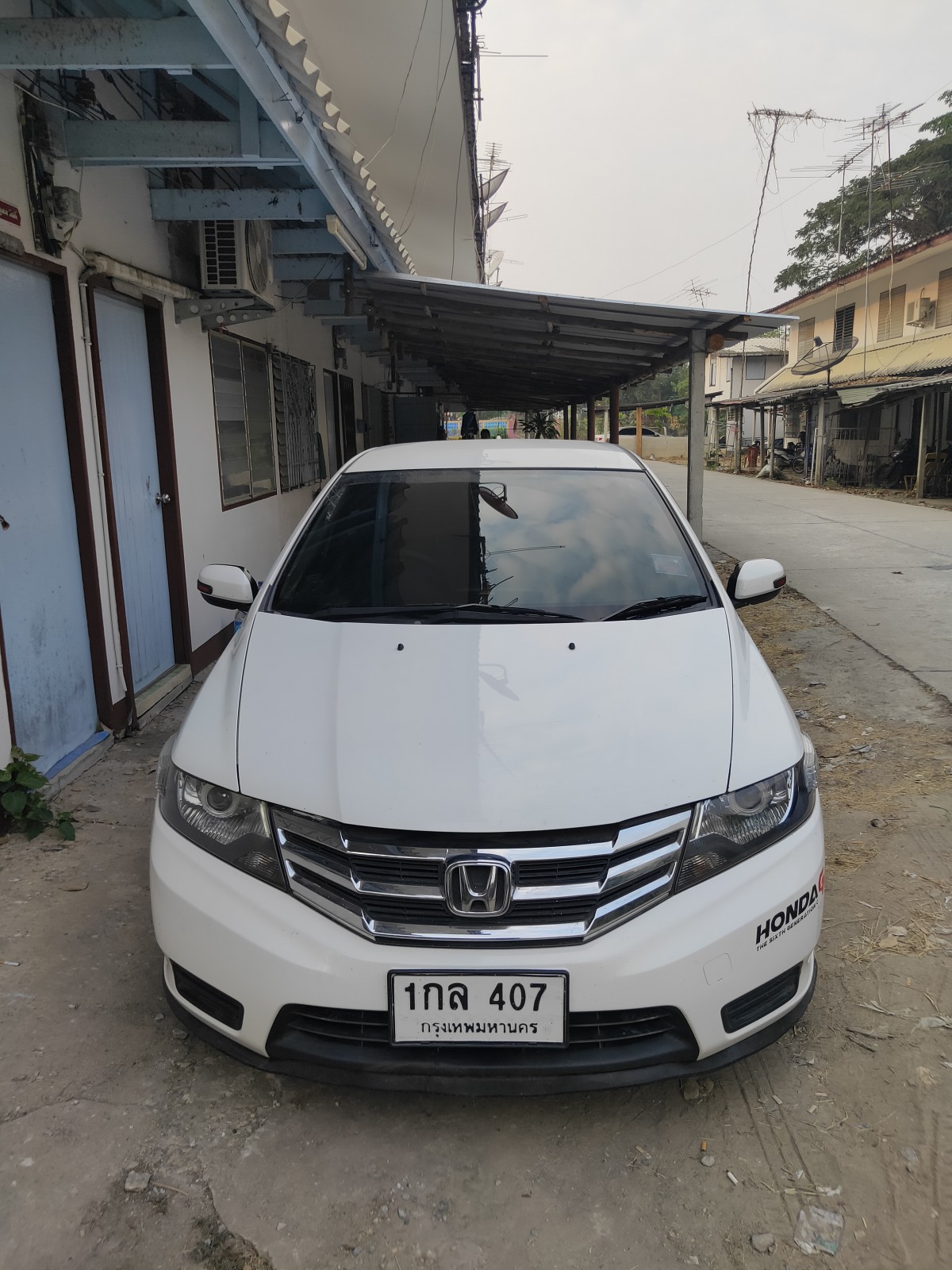 Honda City ปี 2013 สีขาว
