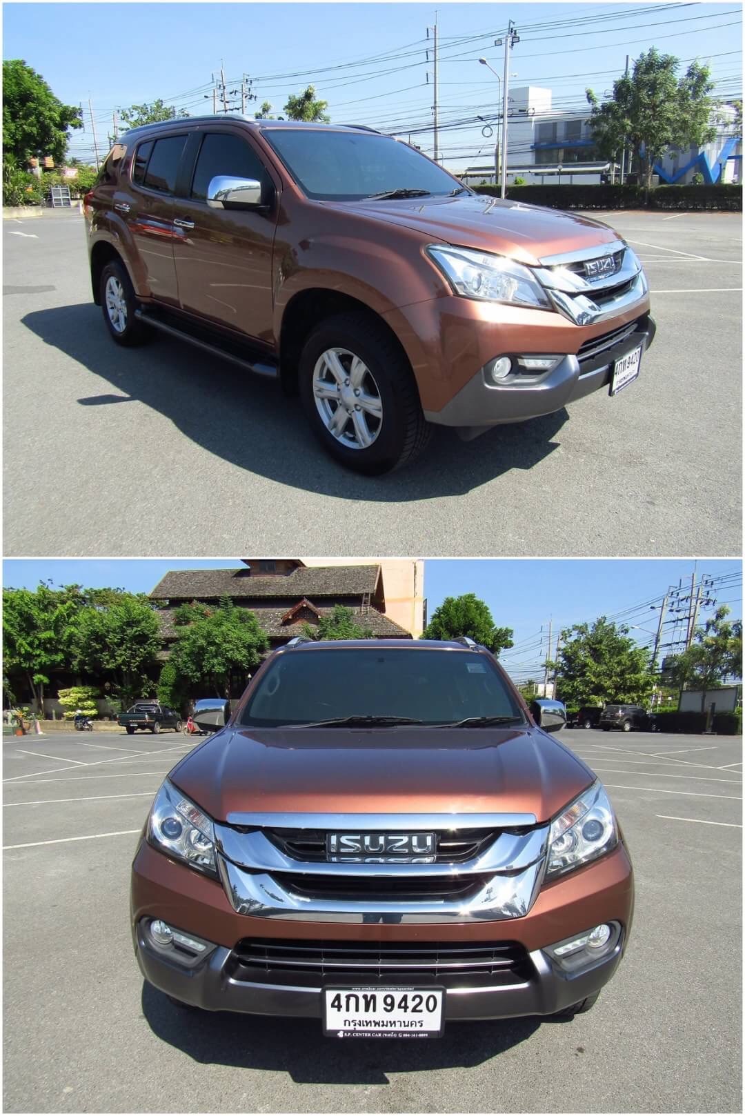 Isuzu MU-X ปี 2015 สีน้ำตาล (รูปที่ 2)