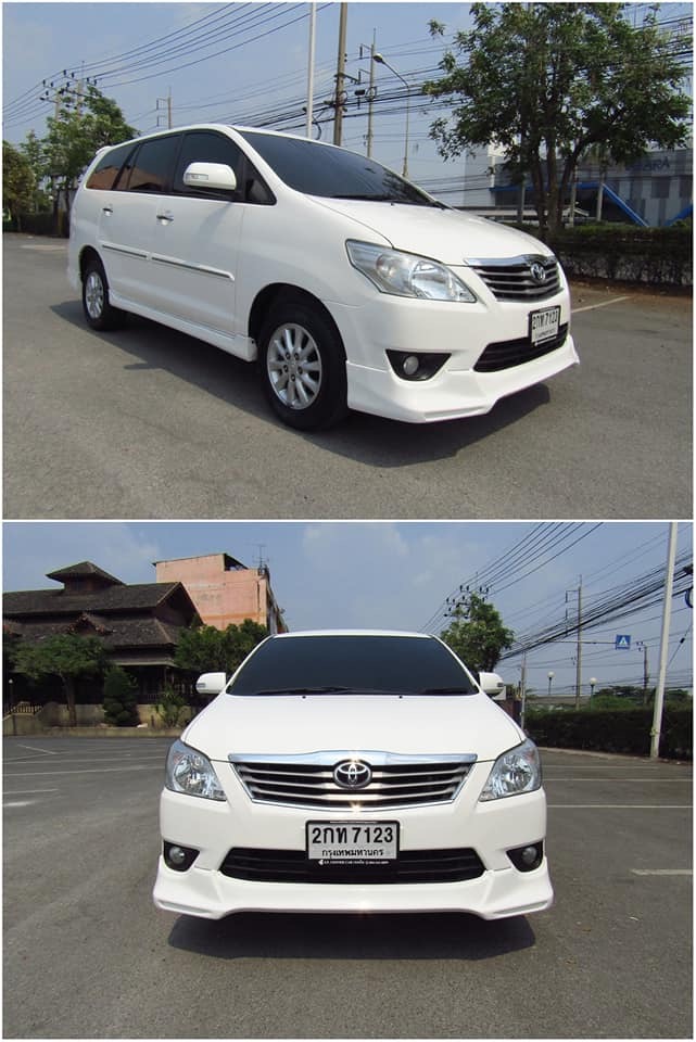 Toyota Innova ปี 2013 สีขาว (รูปที่ 2)