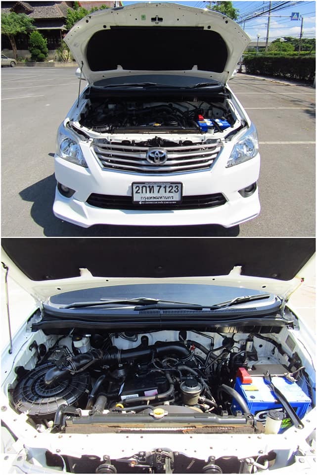 Toyota Innova ปี 2013 สีขาว (รูปที่ 6)