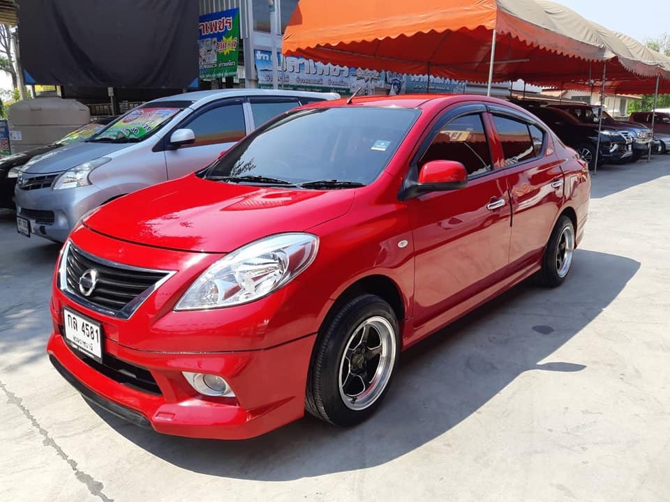 Nissan Almera ปี 2013 สีแดง (รูปที่ 3)