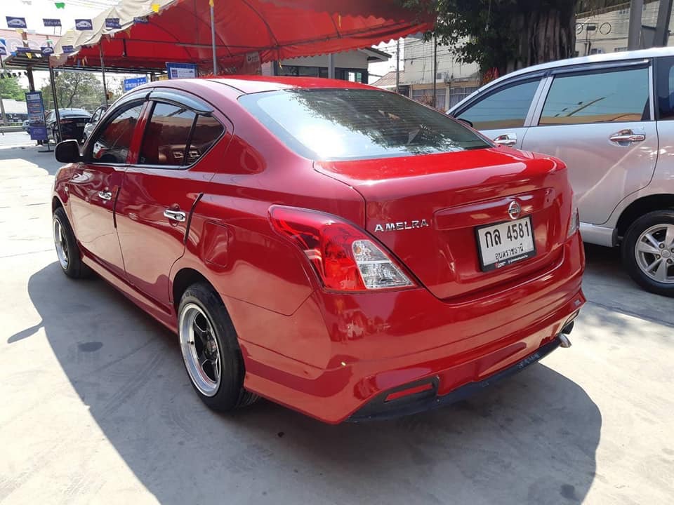 Nissan Almera ปี 2013 สีแดง (รูปที่ 6)