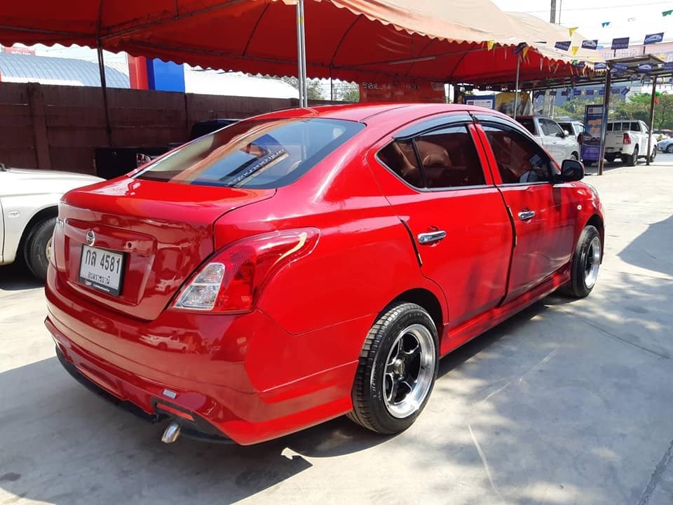 Nissan Almera ปี 2013 สีแดง (รูปที่ 5)