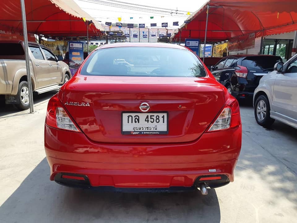 Nissan Almera ปี 2013 สีแดง (รูปที่ 4)