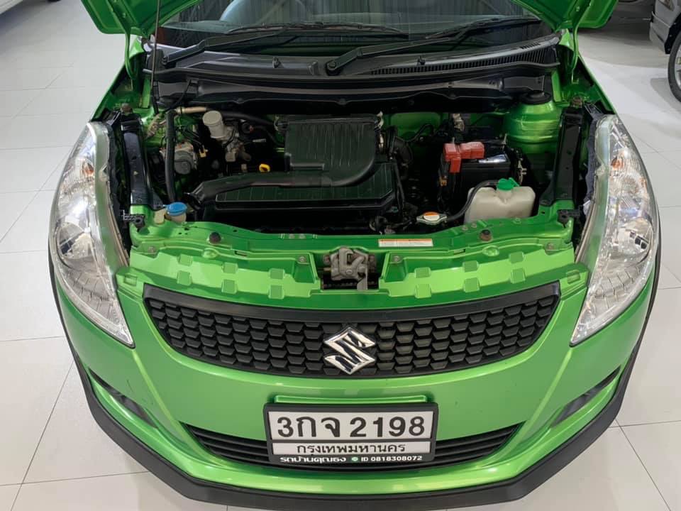 Suzuki Swift ปี 2014 สีเขียว (รูปที่ 8)