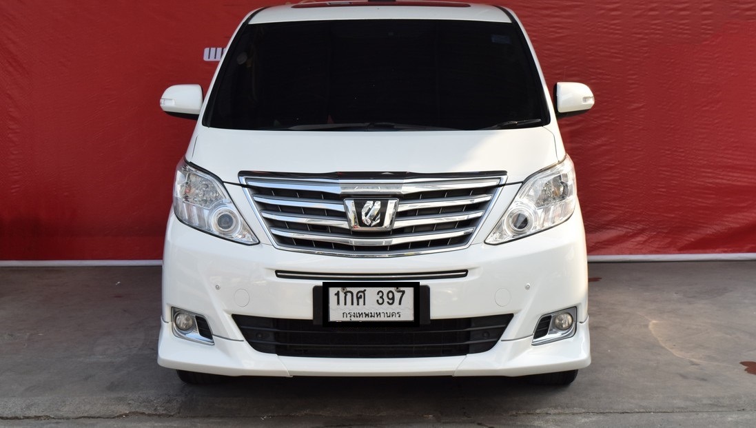 Toyota Alphard ปี 2013 สีขาว (รูปที่ 2)