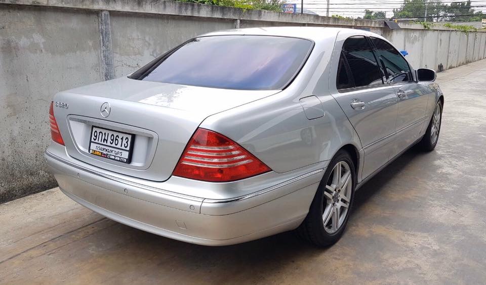 Mercedes-Benz S-Class W220 S280 ปี 2001 สีเงิน (รูปที่ 6)