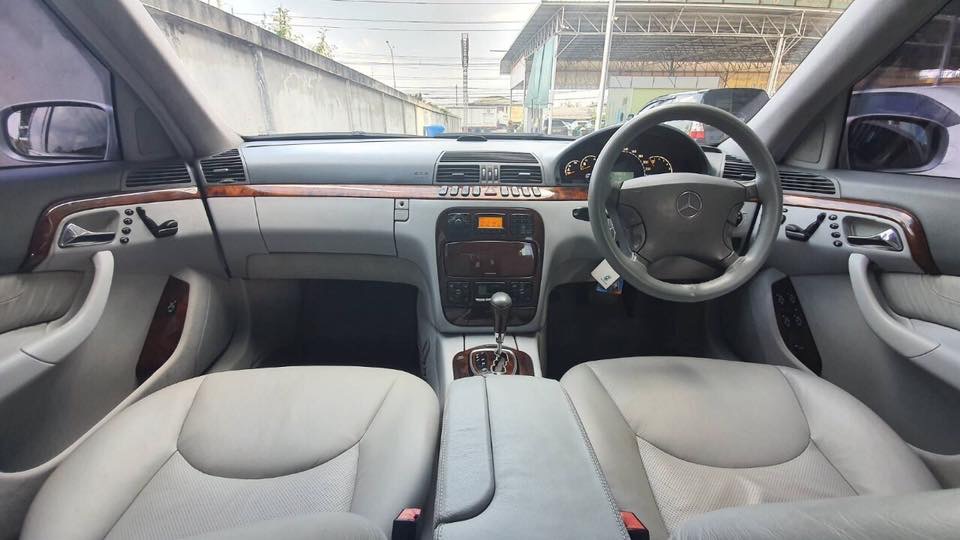 Mercedes-Benz S-Class W220 S280 ปี 2001 สีเงิน (รูปที่ 11)