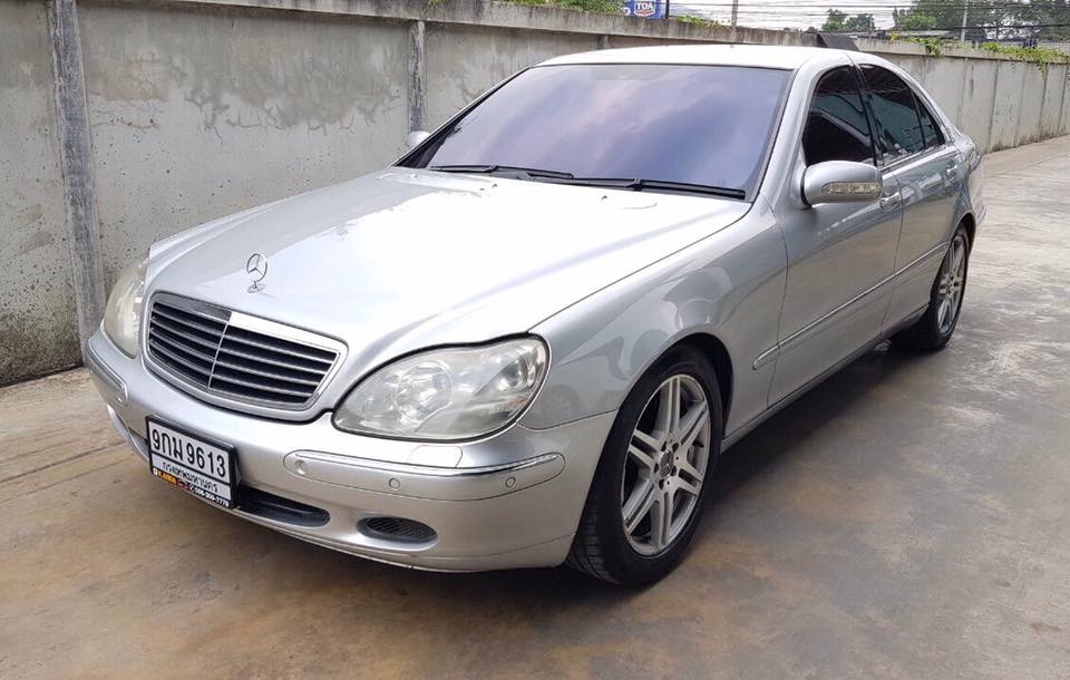 Mercedes-Benz S-Class W220 S280 ปี 2001 สีเงิน (รูปที่ 5)