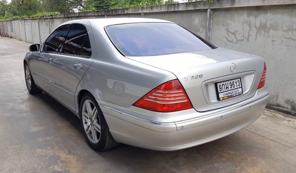 Mercedes-Benz S-Class W220 S280 ปี 2001 สีเงิน (รูปที่ 4)