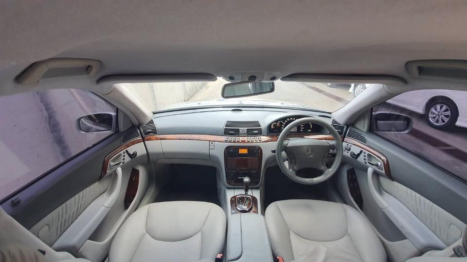 Mercedes-Benz S-Class W220 S280 ปี 2001 สีเงิน (รูปที่ 13)