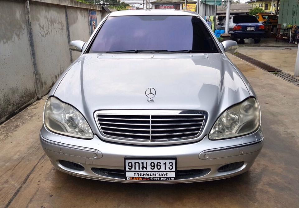 Mercedes-Benz S-Class W220 S280 ปี 2001 สีเงิน (รูปที่ 2)