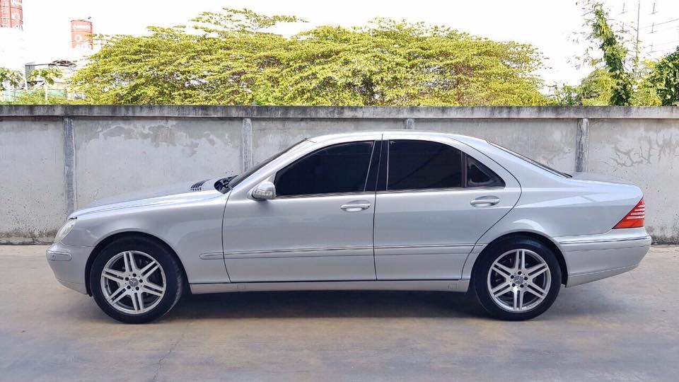 Mercedes-Benz S-Class W220 S280 ปี 2001 สีเงิน (รูปที่ 7)