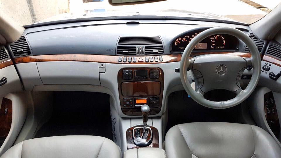Mercedes-Benz S-Class W220 S280 ปี 2001 สีเงิน (รูปที่ 17)