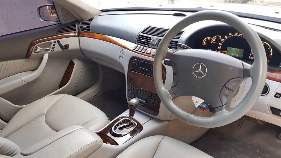 Mercedes-Benz S-Class W220 S280 ปี 2001 สีเงิน (รูปที่ 8)