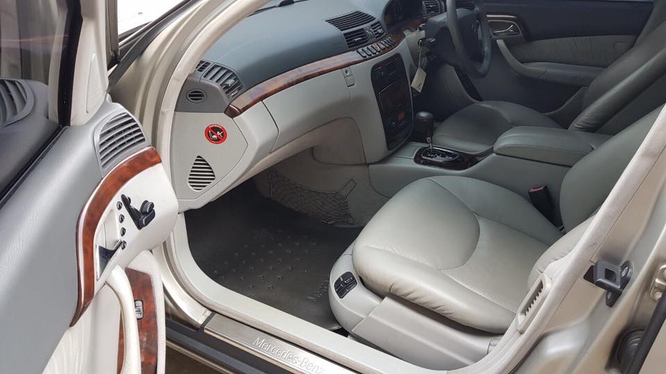 Mercedes-Benz S-Class W220 S280 ปี 2001 สีเงิน (รูปที่ 15)