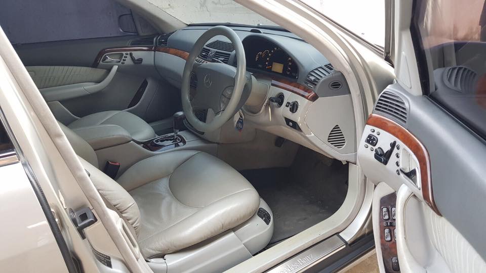Mercedes-Benz S-Class W220 S280 ปี 2001 สีเงิน (รูปที่ 14)