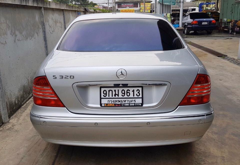 Mercedes-Benz S-Class W220 S280 ปี 2001 สีเงิน (รูปที่ 3)