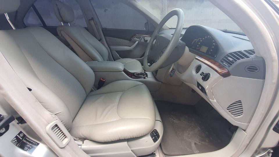 Mercedes-Benz S-Class W220 S280 ปี 2001 สีเงิน (รูปที่ 12)