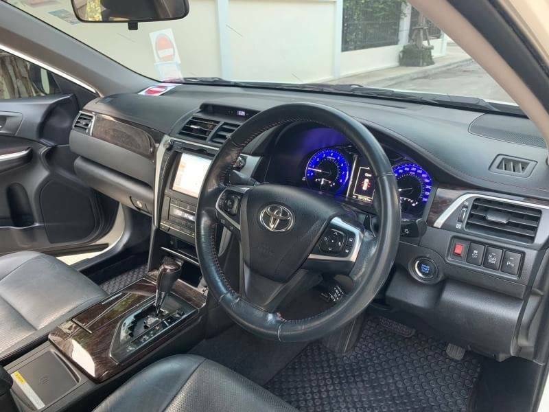 Toyota Camry ไมเนอร์เชนจ์ ปี 2016 สีขาว (รูปที่ 11)
