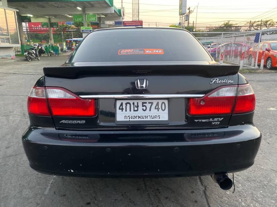 Honda Accord Gen 6 (งูเห่า) ปี 2002 สีดำ (รูปที่ 6)