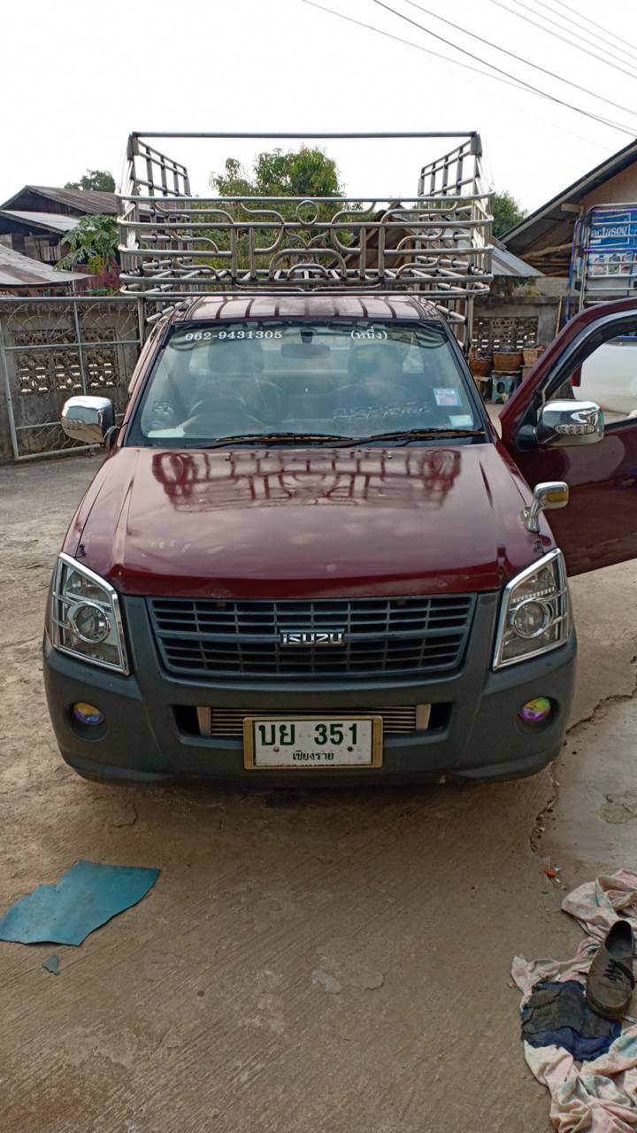 Isuzu D-Max SPARK EX (ตอนเดียว) ปี 2008 สีแดง