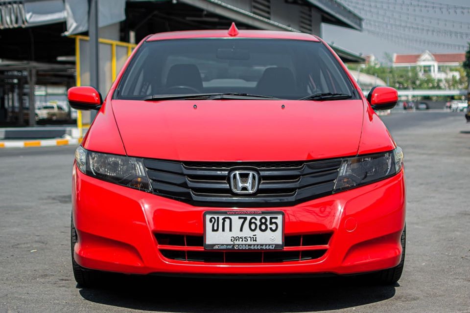 Honda City ปี 2009 สีแดง