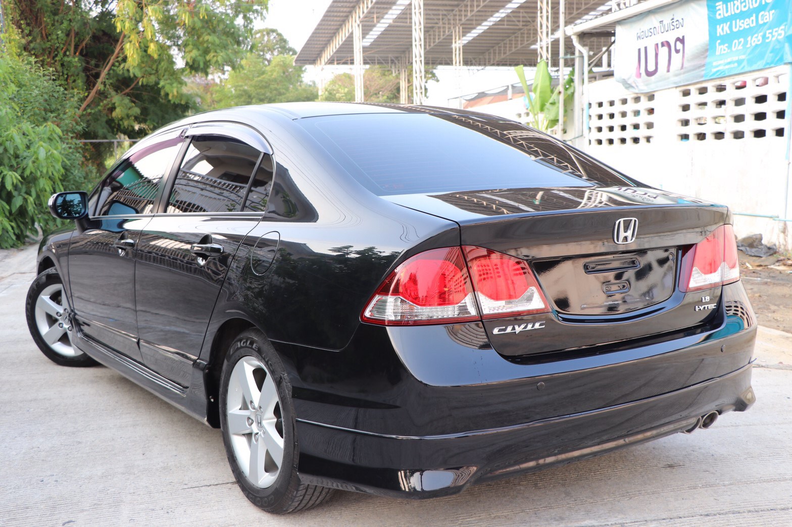 HONDA CIVIC 1.8E NAVI a/t สีดำ