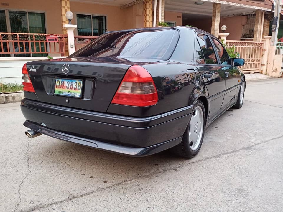 Mercedes-Benz C-Class W202 C200 ปี 1996 สีเขียว (รูปที่ 6)