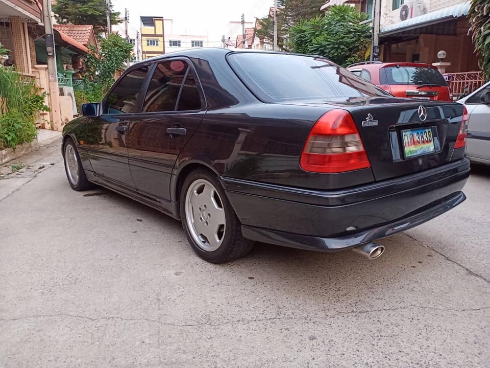 Mercedes-Benz C-Class W202 C200 ปี 1996 สีเขียว (รูปที่ 7)