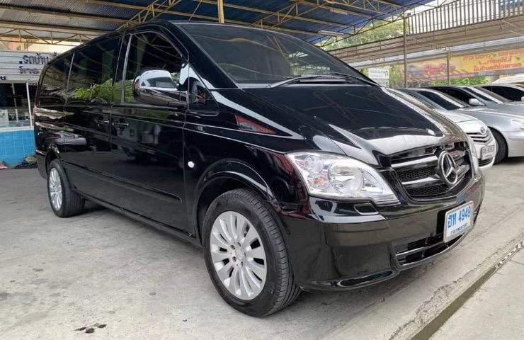 Mercedes-Benz V-Class W639 ปี 2010 สีดำ