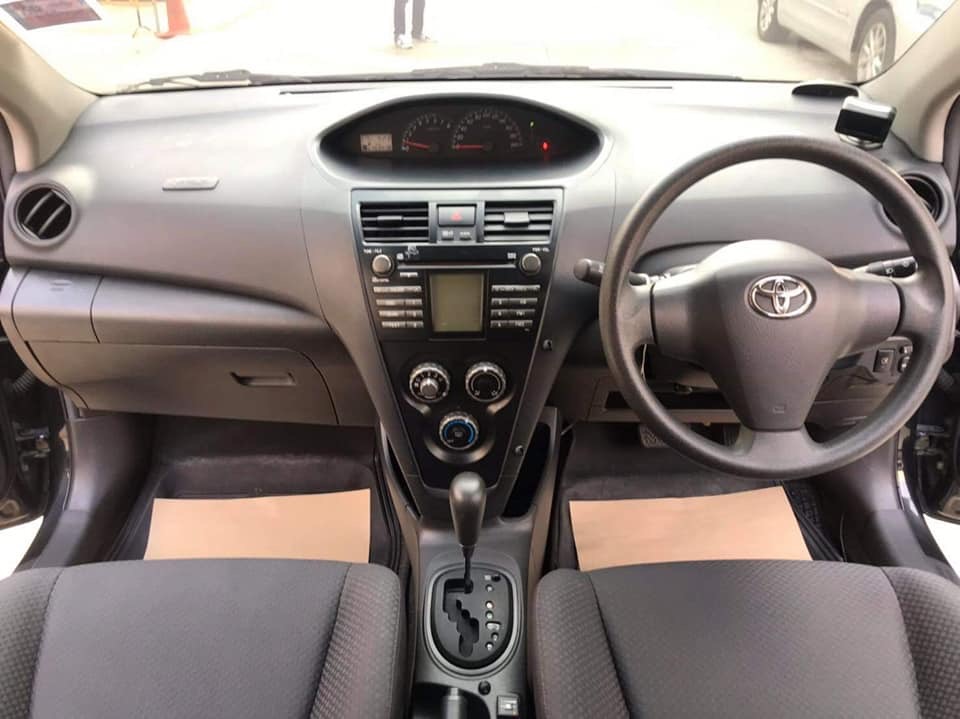 Toyota Vios ปี 2009 สีดำ (รูปที่ 8)