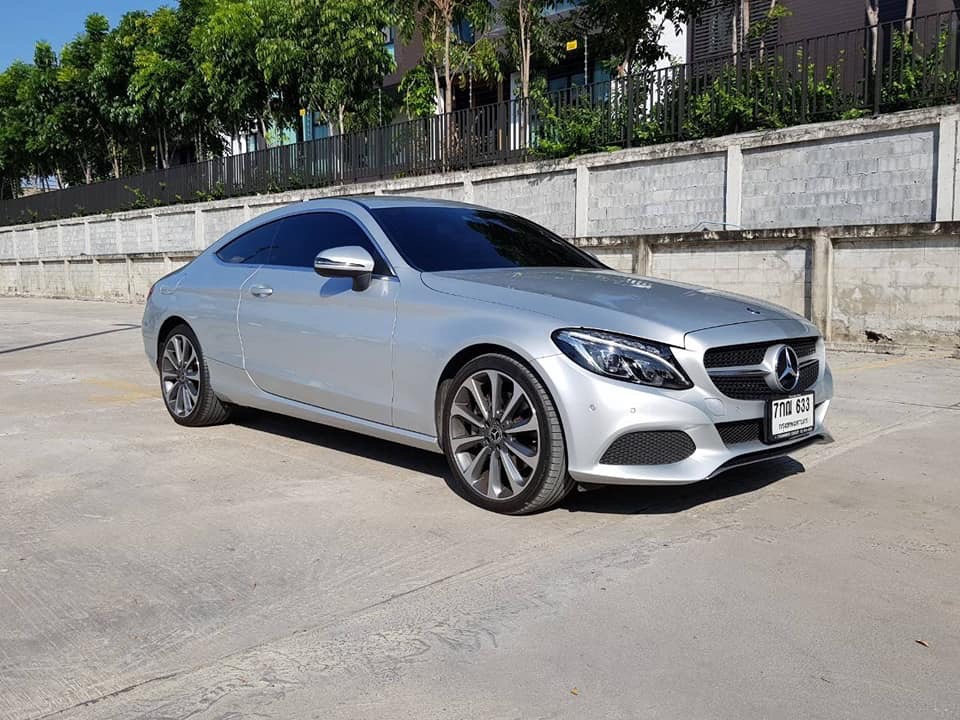 Mercedes-Benz C-Class C205 C250 ปี 2018 สีเงิน (รูปที่ 12)