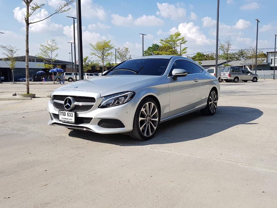 Mercedes-Benz C-Class C205 C250 ปี 2018 สีเงิน (รูปที่ 3)