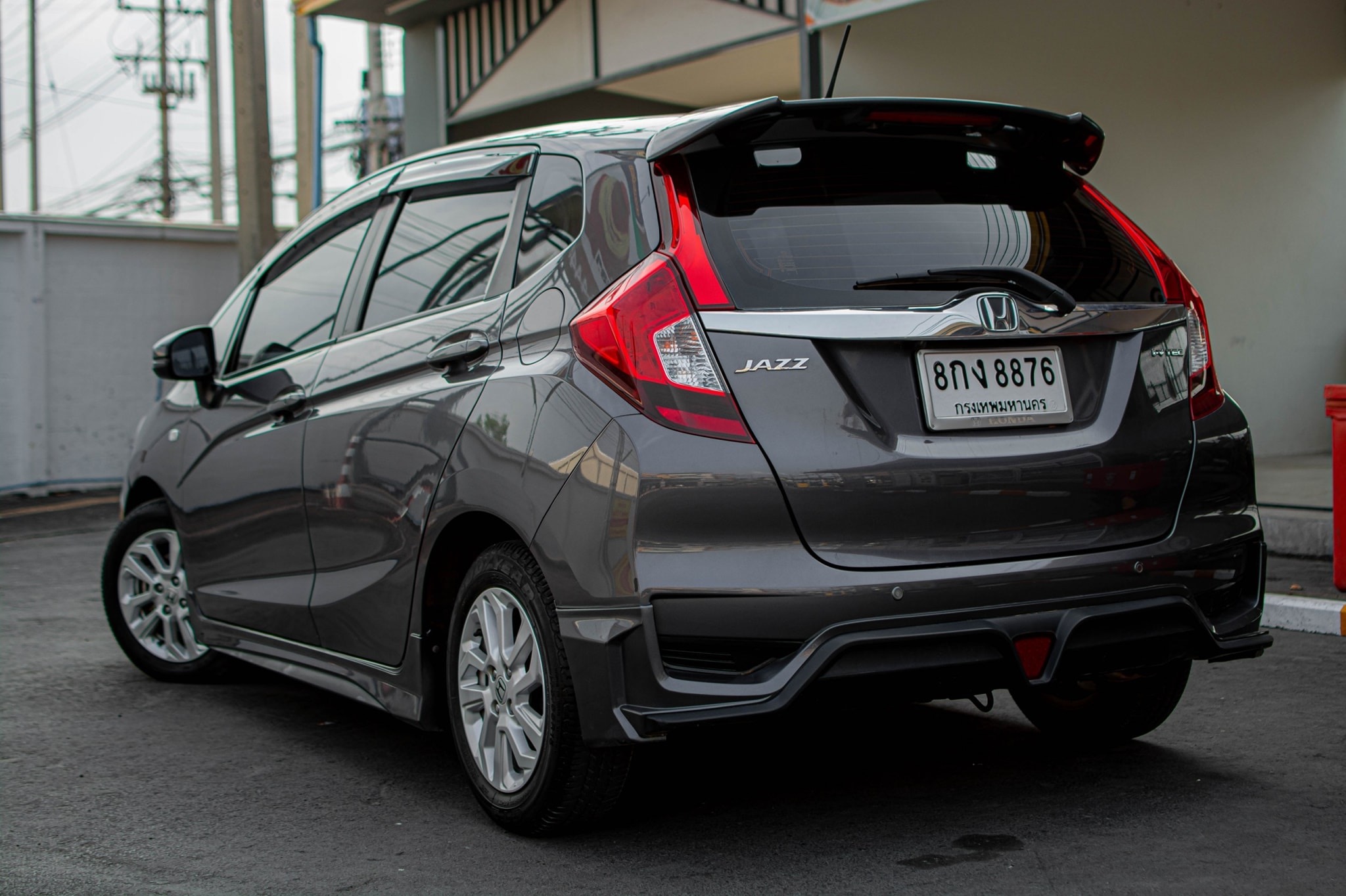 Honda Jazz GK ปี 2015 สีเทา (รูปที่ 5)